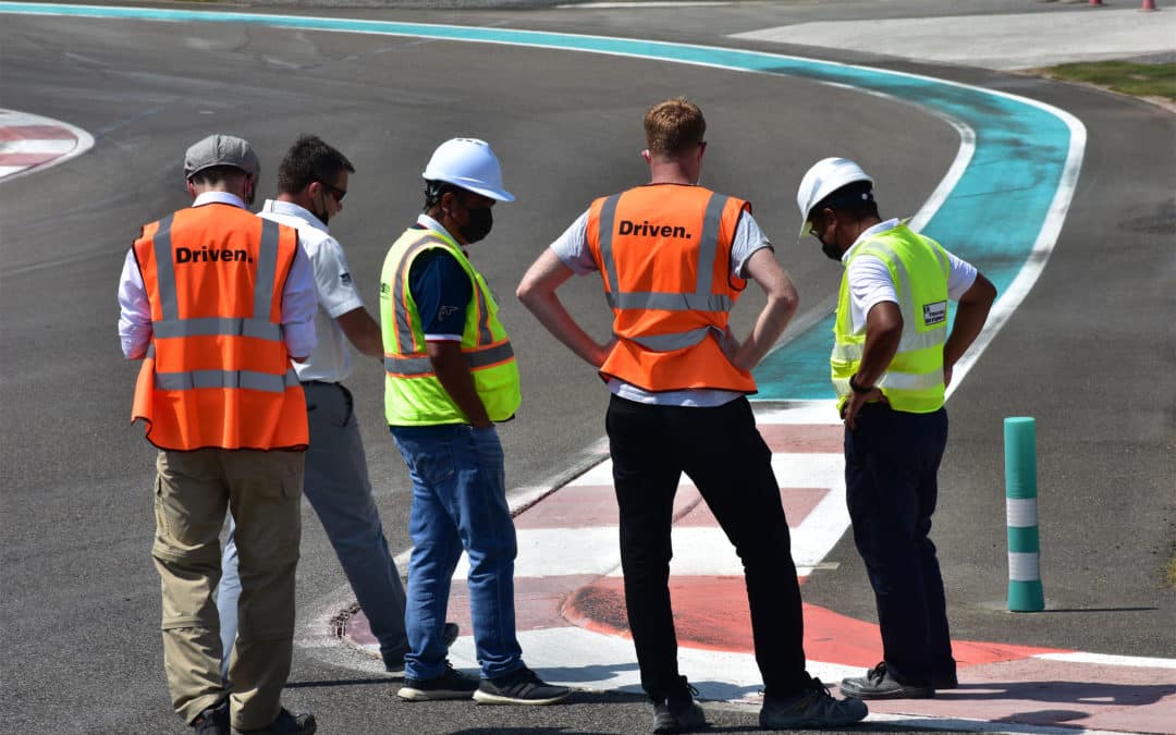 Behind the scenes of the Yas Marina Circuit modifications