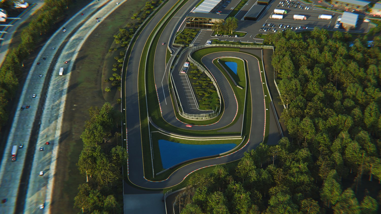 Yas hotel track harbour