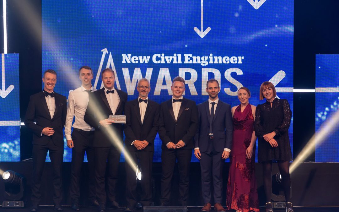 Driven International win Recruitment and Retention Leader award at New Civil Engineer Awards